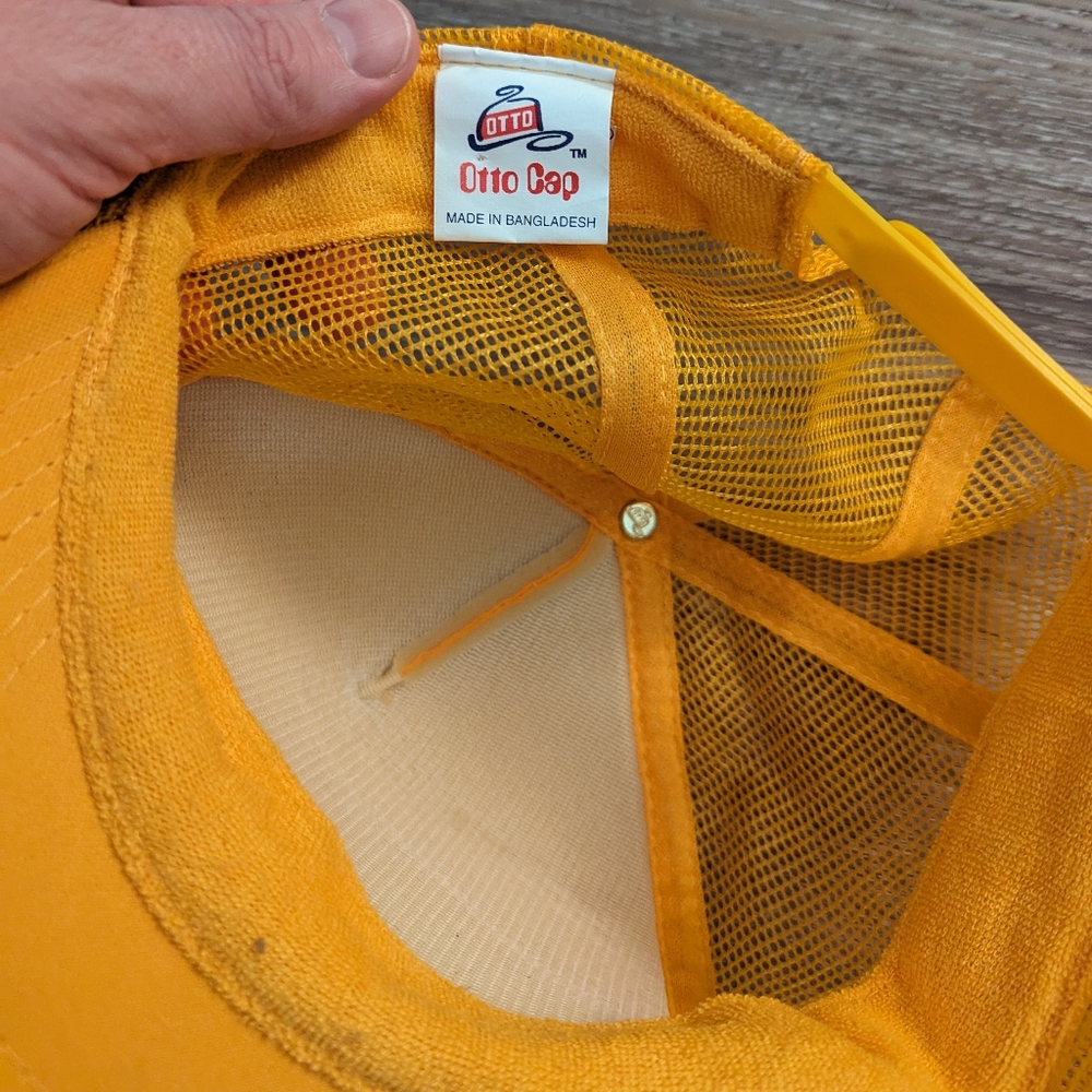 Vintage Basic Snapback Trucker Mesh Hat - image 2